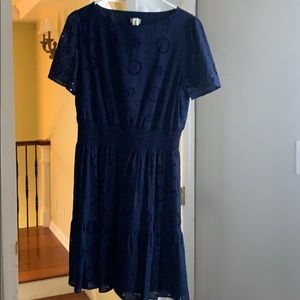 Navy blue dress